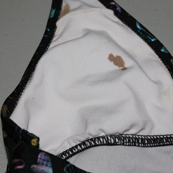 Multi Color 2 Pcs Justice Tankini Swimsuit Size 10 1/2 - Picture 7 of 12